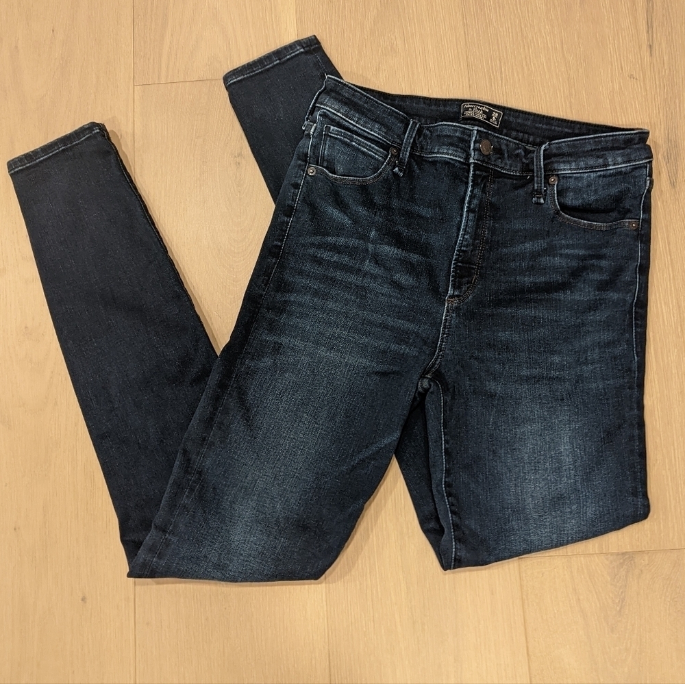 Abercrombie Simone Skinny Jeans 8 Long